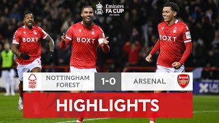 Forest Stun Gunners With Grabban Winner | Nottingham Forest 1-0 Arsenal | Emirates FA Cup 2021-22