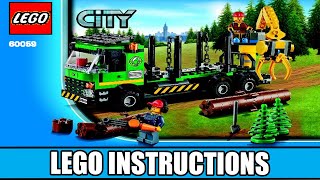 LEGO Instructions | City | 60059 | Logging Truck