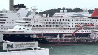 Nippon Maru Japanese Cruise Ship at Harbourfront Singapore Cruise Center Lunar New Year 2023