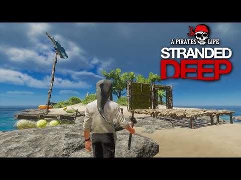 Starting My Stranded Deep Base Build But I Need A Raft!