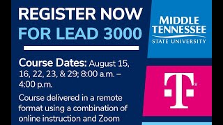 T-Mobile & MTSU: Register Now!