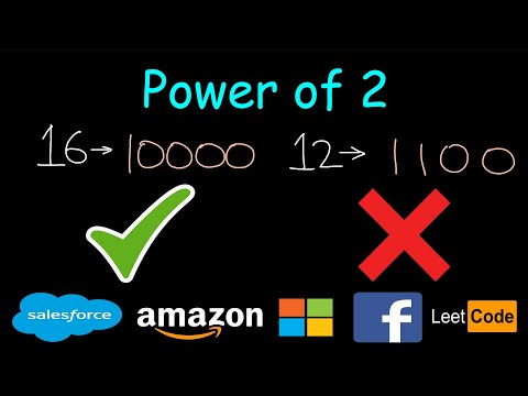 Is power of two a LeetCode?