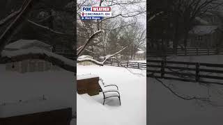 Snow In Cincinnati, Ohio