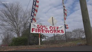 Officials conduct fireworks stand inspections ahead of New Year's Eve