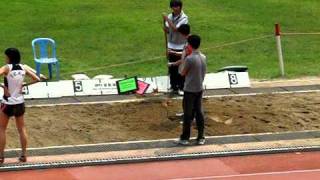 Xtep HKAL2011 R2 Women's Long Jump Cheung Lai Yee 6th jump 6 06m(HKR)