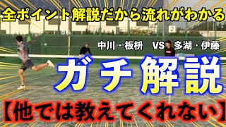 【ソフトテニス】戦術理解はガチ解説！観るだけで自然に身に付く考える力