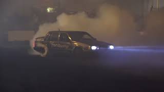 VOLVO 760 T5 665WHP INSANE BURNOUT | ELMIA 2019 BURNOUTSHOW