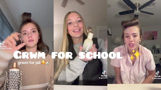 GRWM FOR SCHOOL ✨️ 🏫 ✨️-TIKTOK COMPILATION ✨️