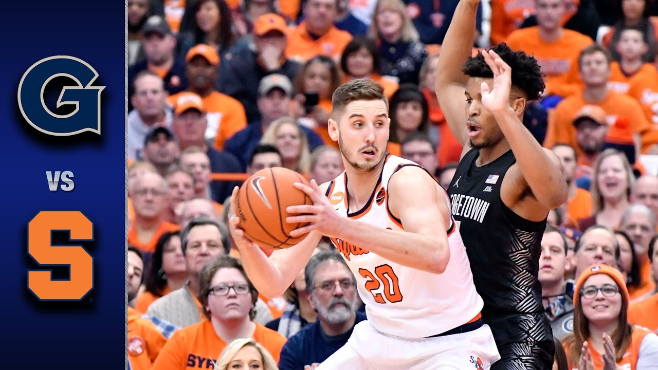 Syracuse Vs. Georgetown Men's Basketball Highlights (2016-17) - YouTube