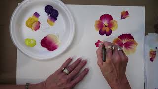 Learn to Paint - How to Paint PANSIES! | Donna Dewberry (2018)