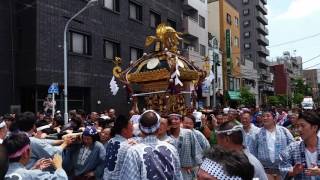 2017/05/28  千束稲荷神社例大祭 『神輿練り込み太鼓』