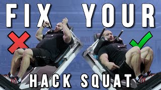 9 Hack Squat Mistakes and How to Fix Them