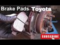 how to change toyota front brake pads| Toyota front brakes and rotors replacement