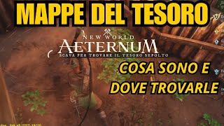 Mappe del tesoro dove trovarle e cosa sono! giuda NWA ITA casse del tesoro elitè #newworld