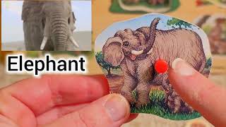 The BEST Animal Puzzle for Toddlers | Learn Animal Names and Sounds! Kid's Educational Toy Video