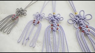 외생쪽 매듭 응용 미니 노리개 만들기 Making a mini Norigae with oesaengjjog knot application