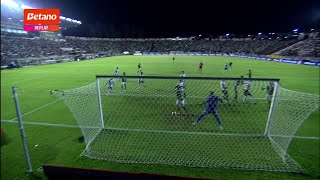 GOOOOOOOOLLL DO PALMEIRAS! FLACO LÓPEZ SOBE MAIS ALTO QUE A MARCAÇÃO E BALANÇA A REDE PARA O VERDÃO!