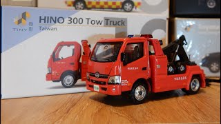 ミニカー紹介18　TOYEAST  TINYCITY  HINO 300 Tow Truck [箱]