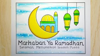 Cara membuat poster ramadhan 2023 yang bagus - Poster ramadhan 2023