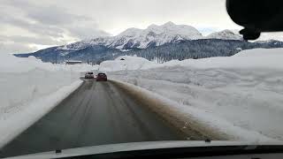 Schneemassen Österreich Hochfilzen "Tirol," Winter Januar 2019 snow chaos Alps Austria sneg chaos