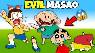 Roblox : Evil Masao Killing Shinchan And Nobita😱