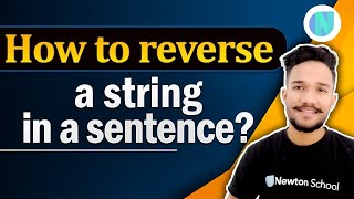 How to reverse a string in a sentence? | Javascript Tutorials