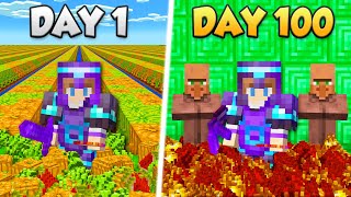 I Spent 100 Days Building OP FARMS In Hardcore Minecraft (#8)
