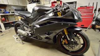 Yamaha R6 Project/Rebuild Part 3 - Vinyl Wrapping!