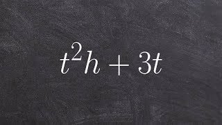Factoring a binomial by distributive property