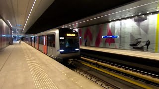 Amsterdam Metro Ride - Europaplein to Zuid | 03/10/22 | NL