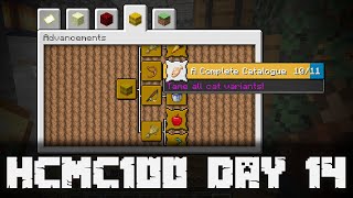 Minecraft 1.14.3 Day 14 | HARDCORE 100% Challenge #HCMC100