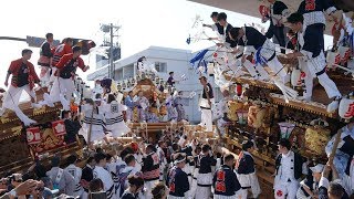 令和元年5月4日　東灘だんじり祭り 反高橋集結(横屋區・田中區・吉田區・反高林區・魚崎區)