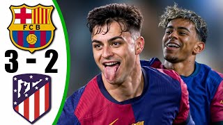 Barcelona vs Atletico Madrid 3-2 - All Goals \u0026 Highlights - 2025