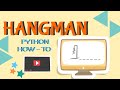 Hangman game in python - ENG || Clara Laoui