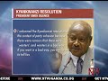 president museveni on the kyankwanzi resolution