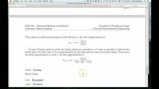 Lab02_6: Secant Method