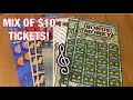 $100 Mix of $10 Tickets‼️California Lottery Scratchers🤞🍀🍀🍀