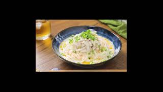 忙しい人向け調理動画【冷やし豆乳そうめん編】 #Shorts