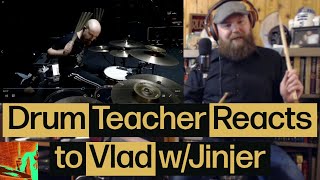 Drum Teacher Reacts to Vladislav Ulasevich - Jinjer - Perennial - Episode 120