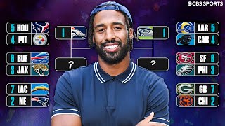2x Super Bowl Champion predicts NFL Playoff bracket and crowns a Super Bowl Champion 🏆