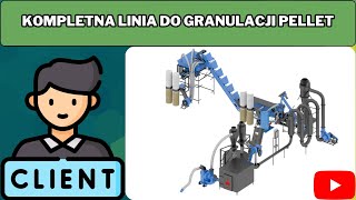 Kompletna linia do granulacji pellet firmy LabEcoTech