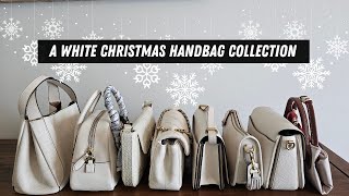 WHITE CHRISTMAS ❄️ WITH MY WHITE HANDBAG COLLECTION 🤍