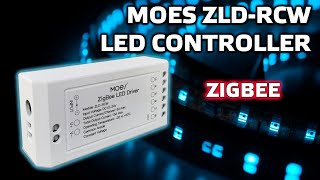 Moes ZLD-RCW - Zigbee контроллер Tuya Smart для RGB+CCT LED лент, работа с Home Assistant