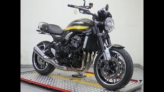 43637 KAWASAKI Z900RS Stock Exhaust Sound / Walk Around