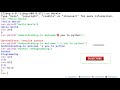 python dealing with basics in python programming idle added subtitles python for beginners