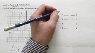 Points in the Cartesian Plane Example
