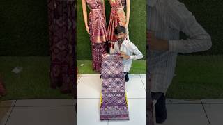 A very beautiful pure dola silk purple colour Sarees #trending #youtube #shorts ￼#instagram #faishan