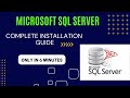 How to Install SQL for windows 10/11 - techU