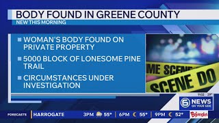 Sheriff’s office investigates after woman’s body found in Greene County
