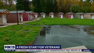 Orting veterans village gives service members fresh start | FOX 13 Seattle